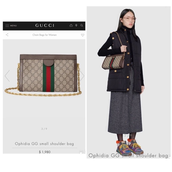 SOLD❌Authentic Gucci Monogram Ophidia bag - Picture 12 of 17